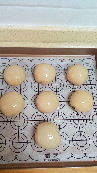 #新良首届烘焙大赛#酥皮枣泥月饼的做法步骤：29