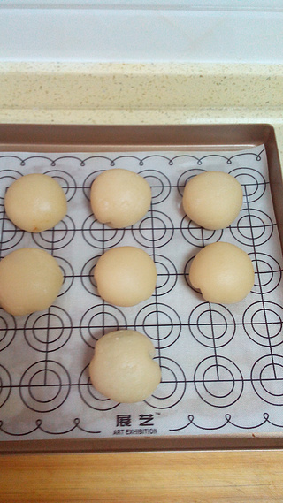 #新良首届烘焙大赛#酥皮枣泥月饼的做法步骤：26